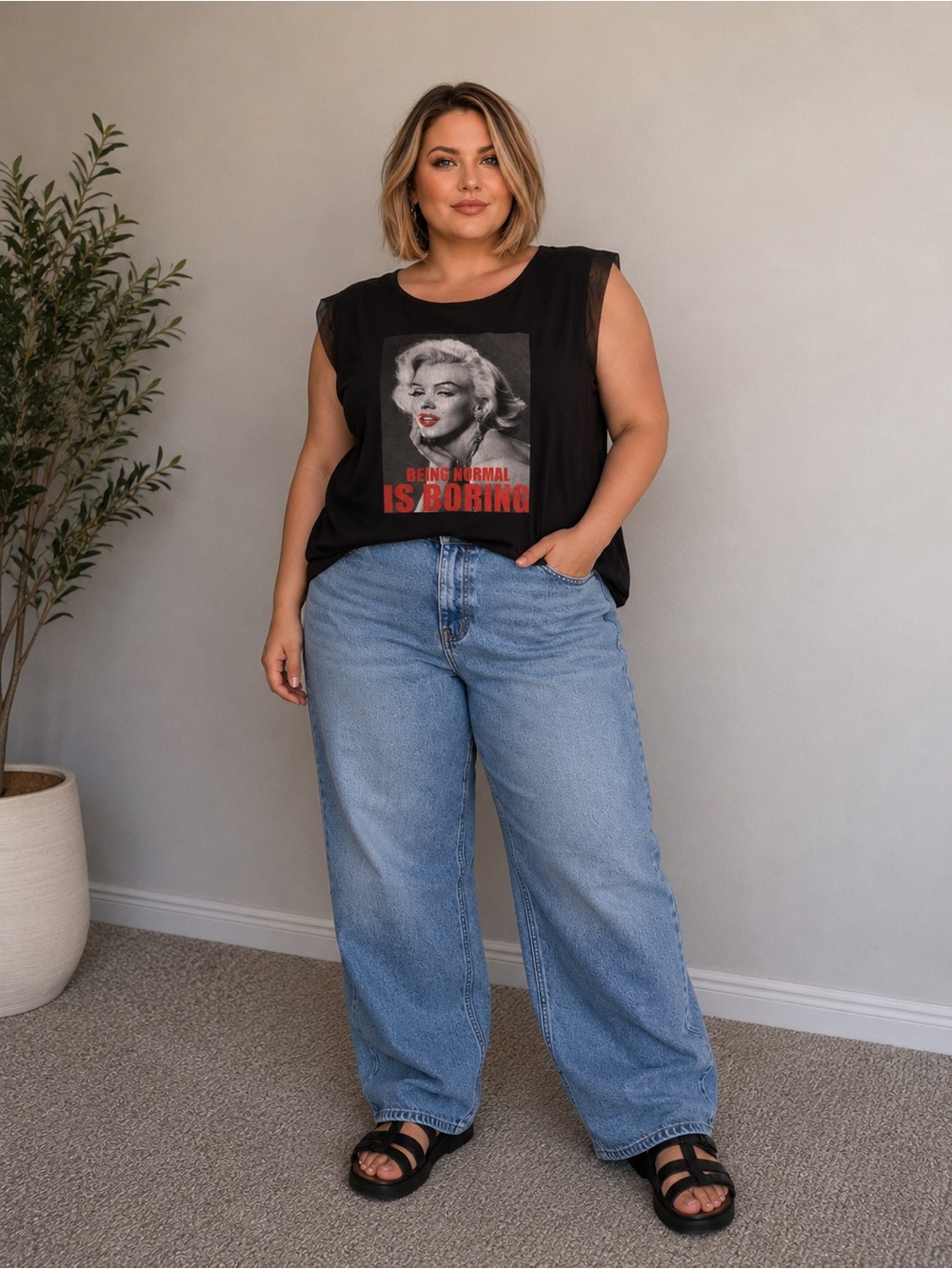 SEIZIN Marilyn Monroe "Being Normal Is Boring"  3X
